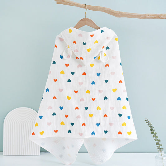 Toddler Towels Colorful Heart
